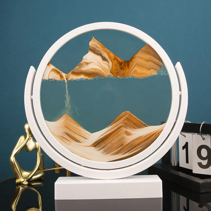 3D Moving Sand Art Timer