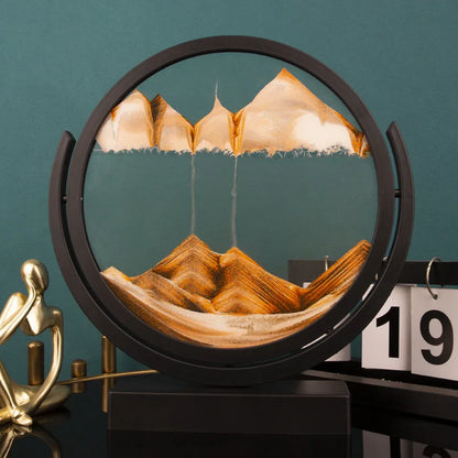 3D Moving Sand Art Timer