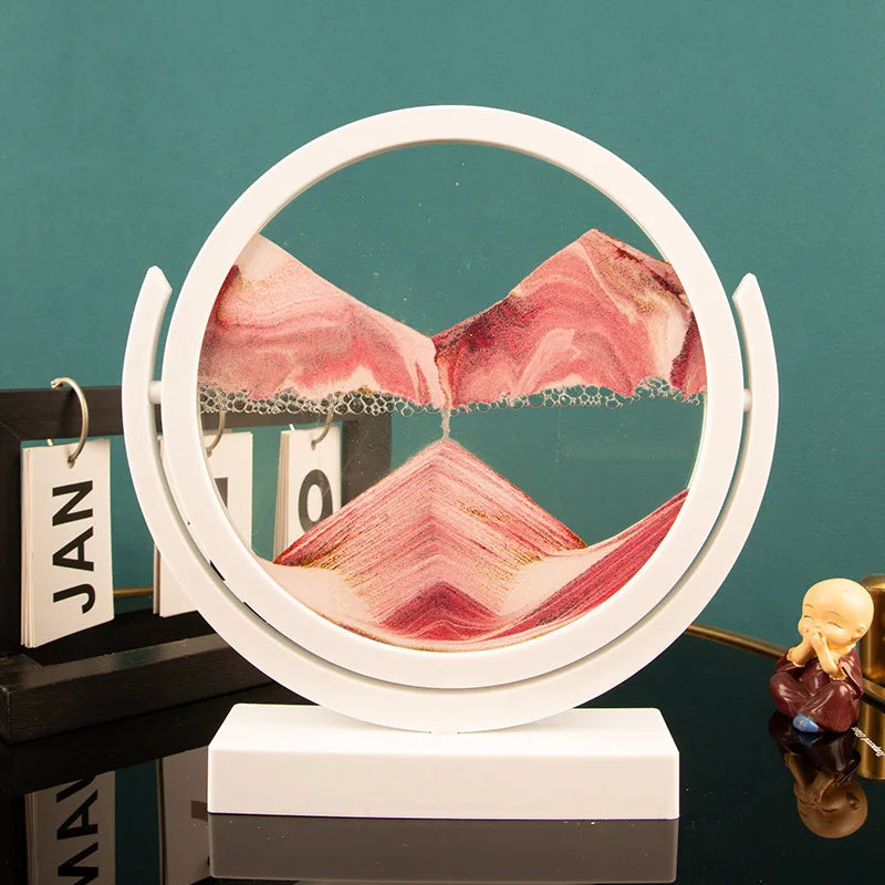 3D Moving Sand Art Timer