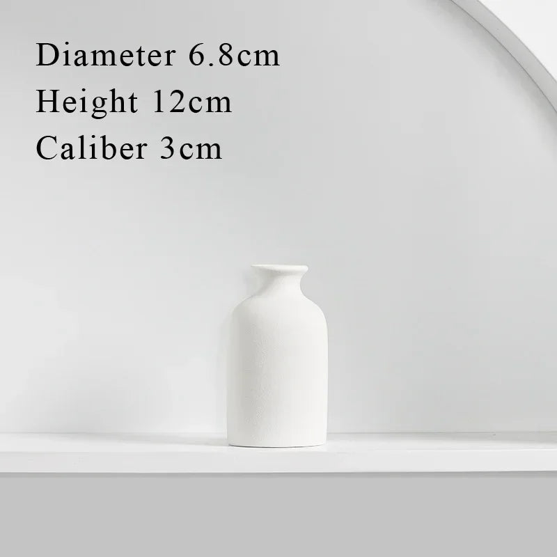 White European Ceramic Vase