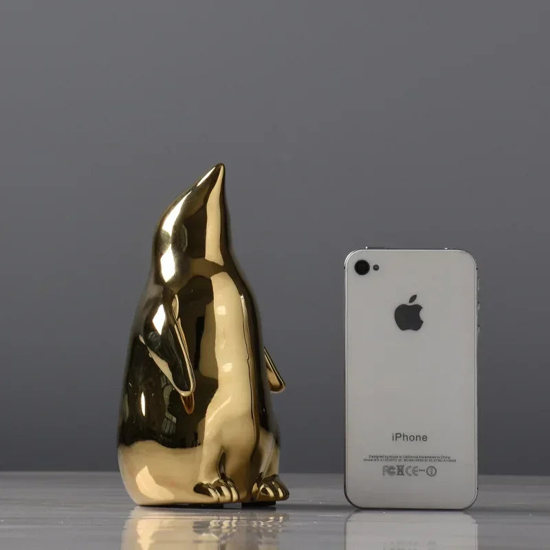 Luxury Ceramic Penguin Statues