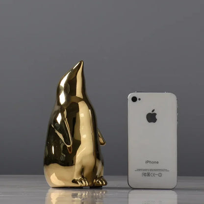 Luxury Ceramic Penguin Statues