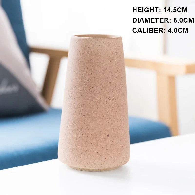 Retro Farmhouse Ceramic Vase