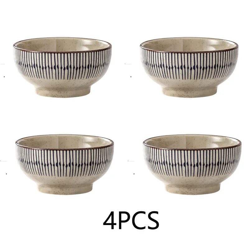 Thickened Ceramic Bowls (Set)