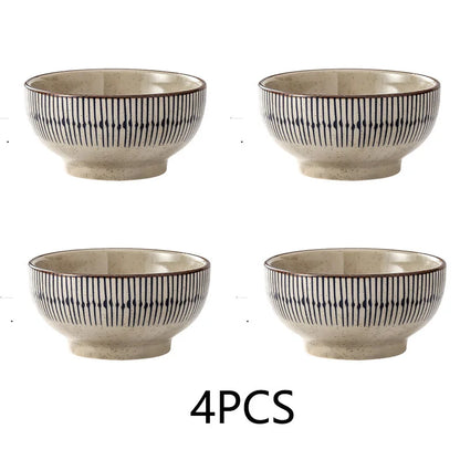 Thickened Ceramic Bowls (Set)
