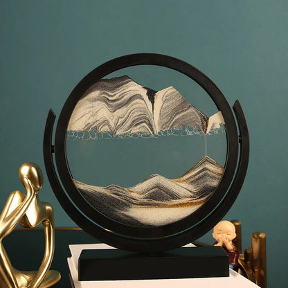 3D Moving Sand Art Timer