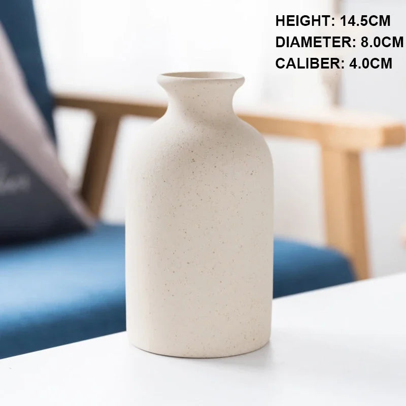 Retro Farmhouse Ceramic Vase