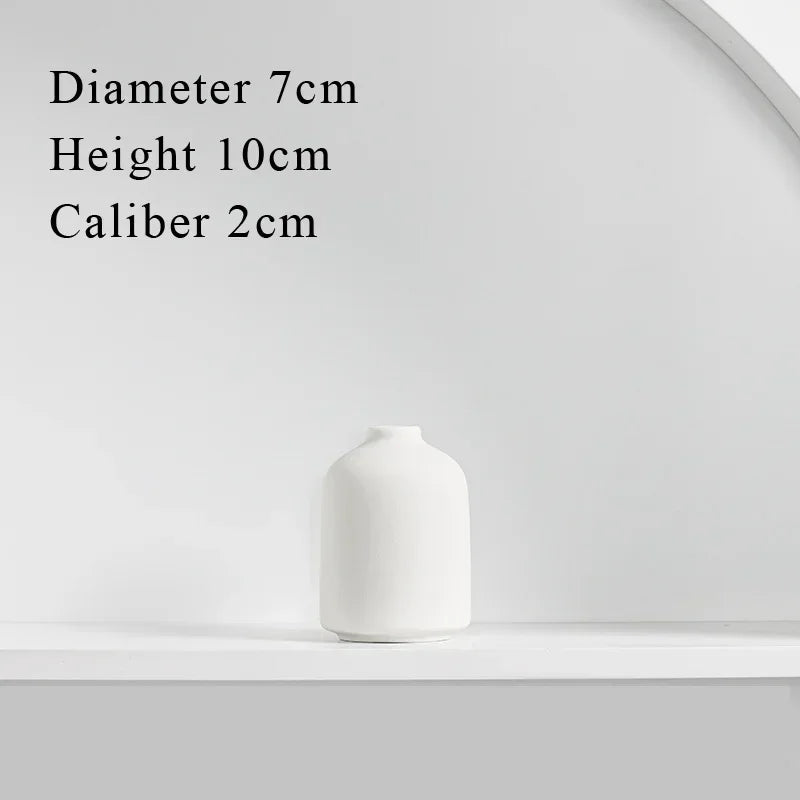 White European Ceramic Vase