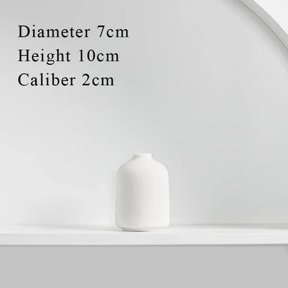 White European Ceramic Vase