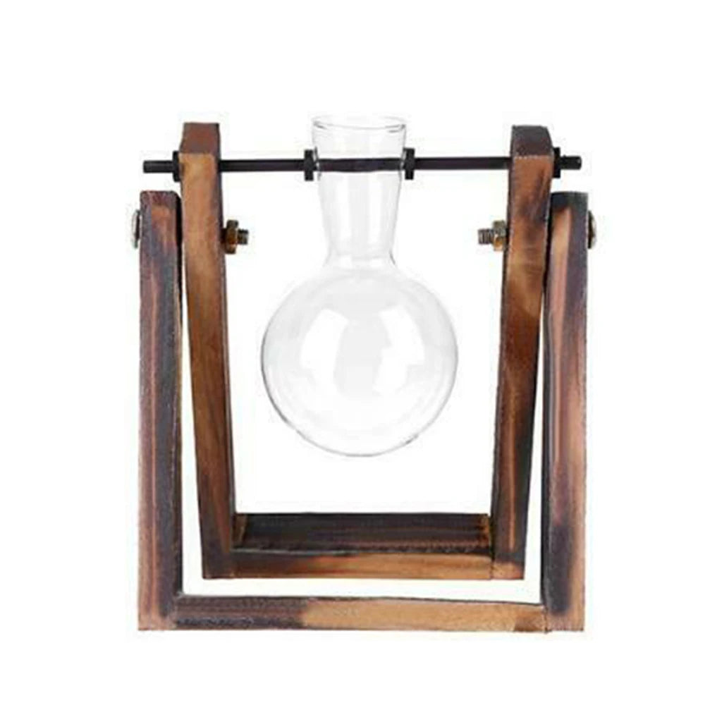 Framed Glass Terrarium Vase