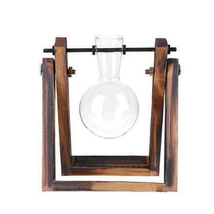 Framed Glass Terrarium Vase