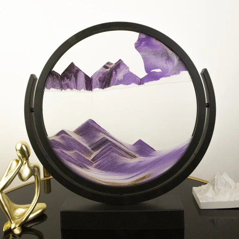 3D Moving Sand Art Timer