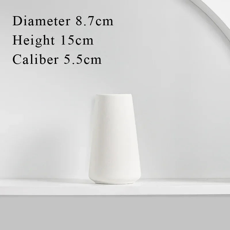 White European Ceramic Vase