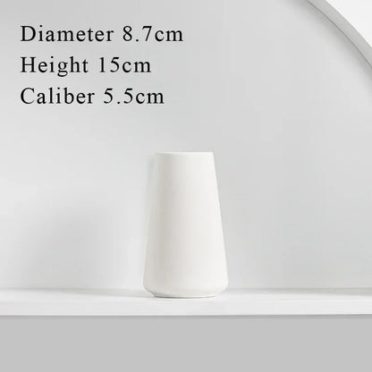 White European Ceramic Vase