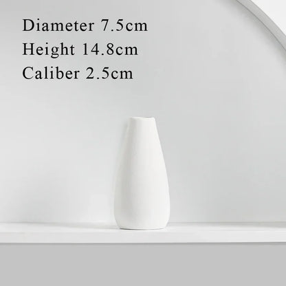 White European Ceramic Vase