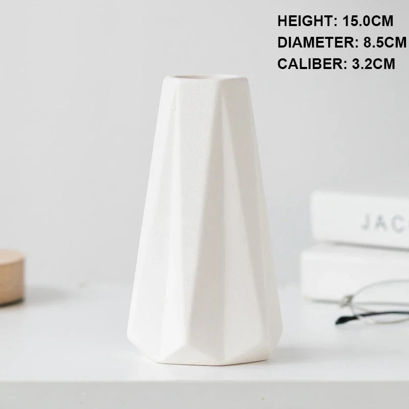 Retro Farmhouse Ceramic Vase