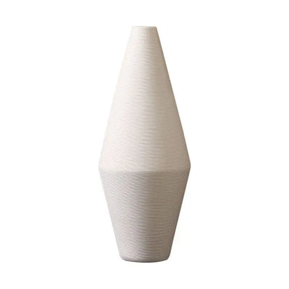 Minimalistic White Ceramic Vase