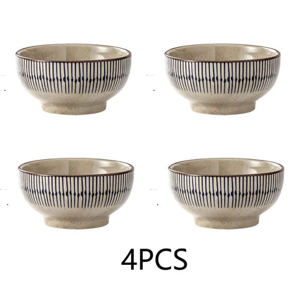 Thickened Ceramic Bowls (Set)