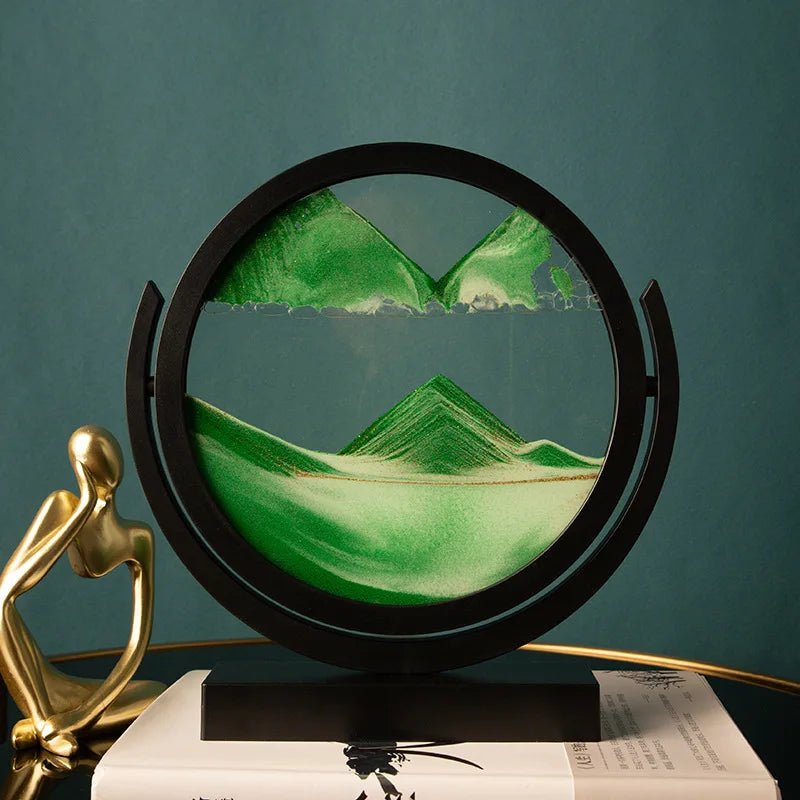 3D Moving Sand Art Timer