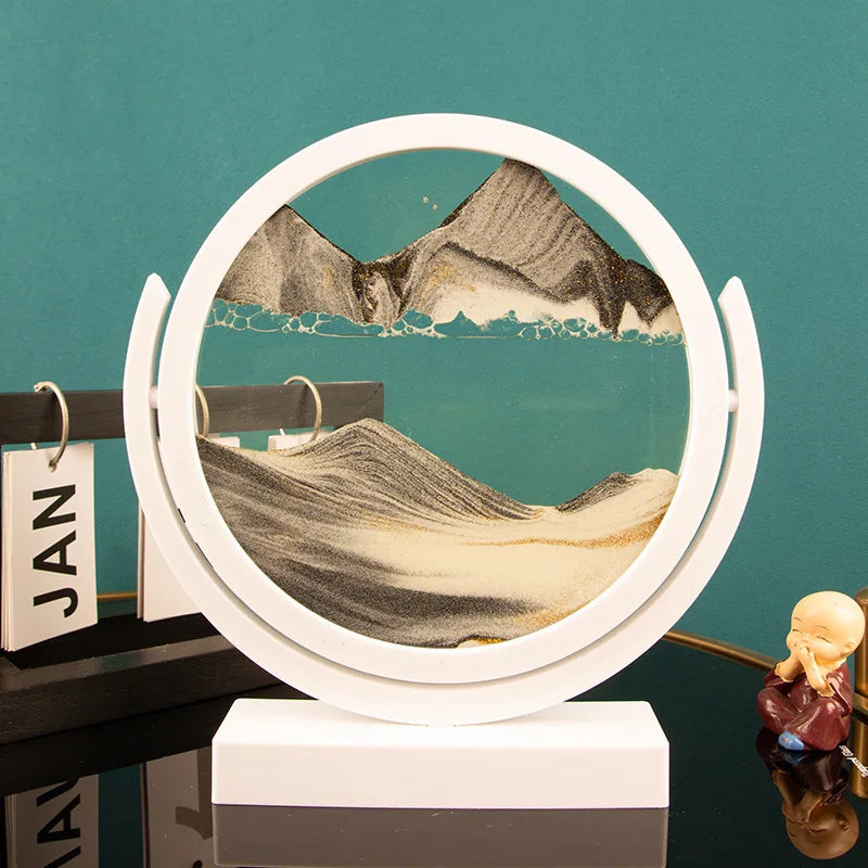 3D Moving Sand Art Timer