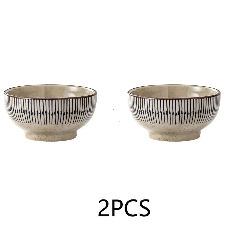 Thickened Ceramic Bowls (Set)