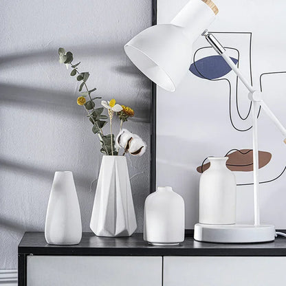 White European Ceramic Vase