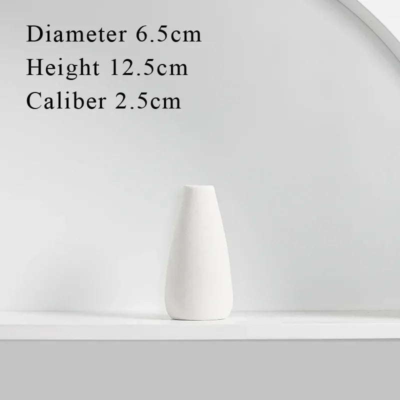 White European Ceramic Vase