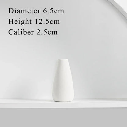 White European Ceramic Vase