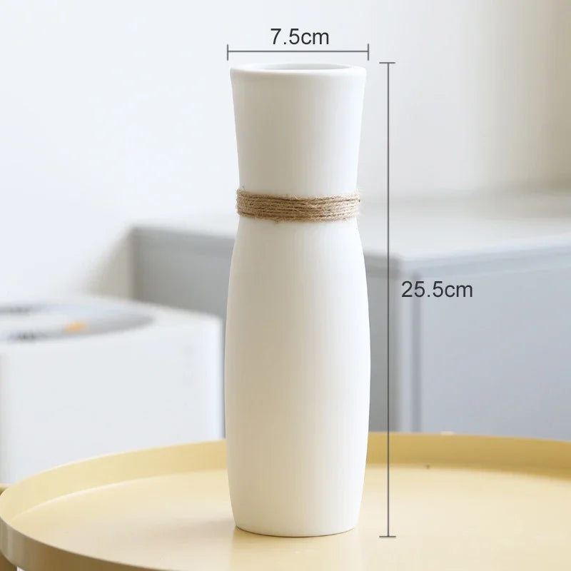 Retro Farmhouse Ceramic Vase