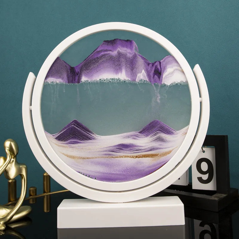 3D Moving Sand Art Timer