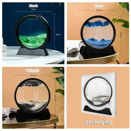 3D Moving Sand Art
